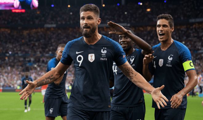 德罗巴连续二十场比赛得分超过晋级下一阶段，法国队不断突破！全场沸腾不已的简单介绍